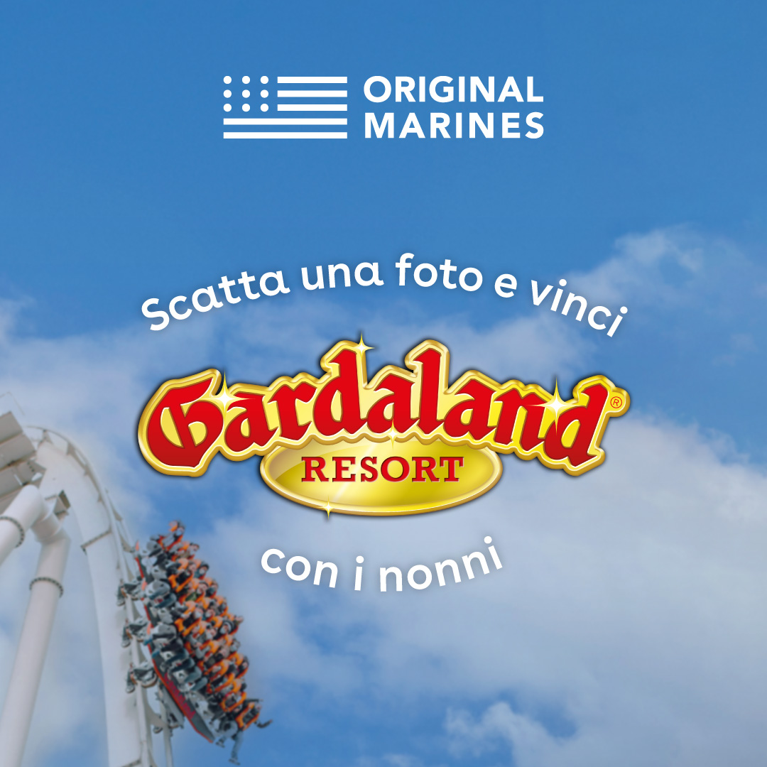 Original Marines - Vinci Gardaland con i nonni